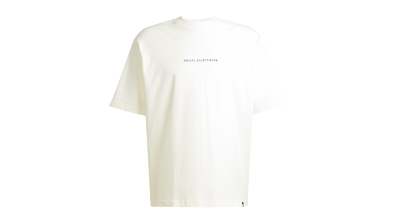 adidas Codes Doodle Graphic T-Shirt Camp Off White