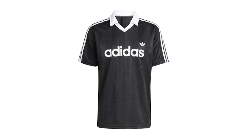 adidas Collar Engineered Jersey Black
