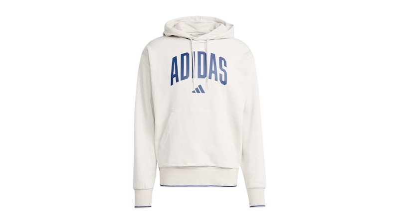 adidas Collegiate Hoodie Beige Dark Blue