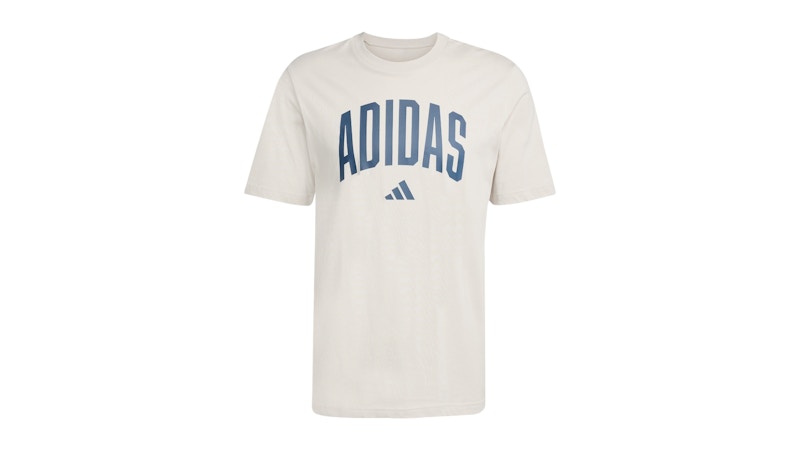 adidas Collegiate Lineage Graphic T-Shirt Beige