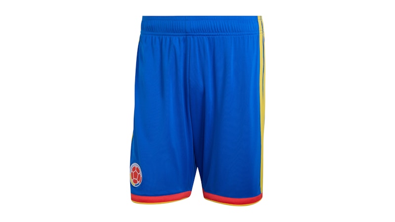 adidas Colombia 2026 Home Shorts Glow Blue