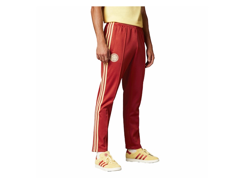 adidas Colombia Beckenbauer Track Pants Tribe Orange/Almost Yellow