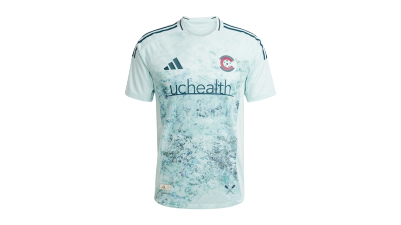adidas Colorado Rapids 25/26 Away Authentic Jersey Halo Mint