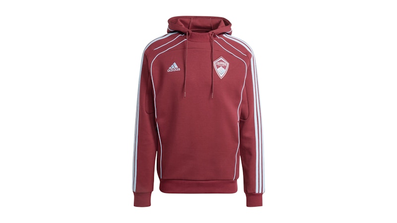 adidas Colorado Rapids UBP Travel Hoodie Shadow Red
