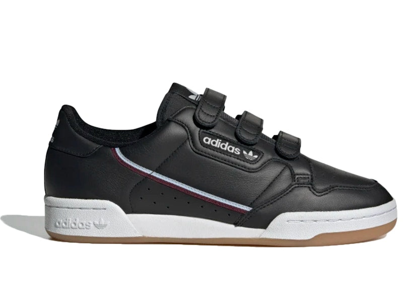 adidas Continental 80 Core Black Maroon