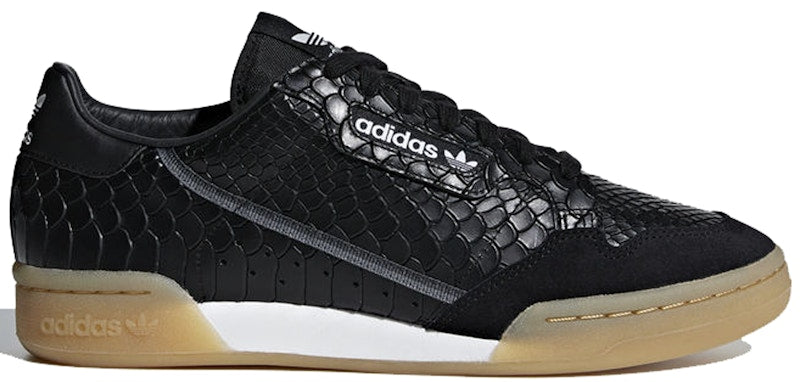 adidas Continental 80 Python Black
