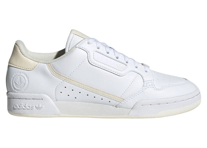 adidas Continental 80 Vegan Cloud White Ecru Tint Off White (Women's)