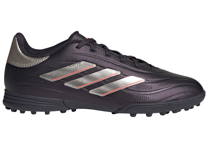 adidas Copa Pure 2 League Turf Aurora Black Platinum Metallic Turbo (GS)
