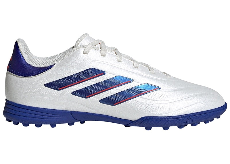 adidas Copa Pure 2 League Turf Cloud White Lucid Blue Solar Red (GS)