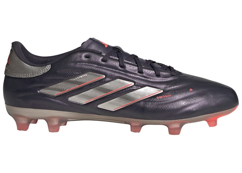 adidas Copa Pure 2 Pro FG Aurora Black Platinum Metallic Turbo