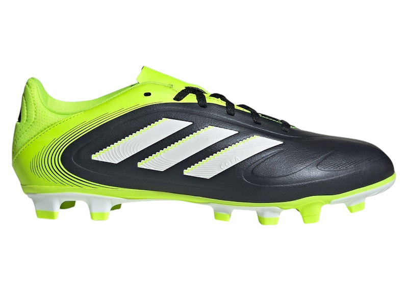 adidas Copa Pure 3 Club FG/MG Core Black Cloud White Lucid Lemon