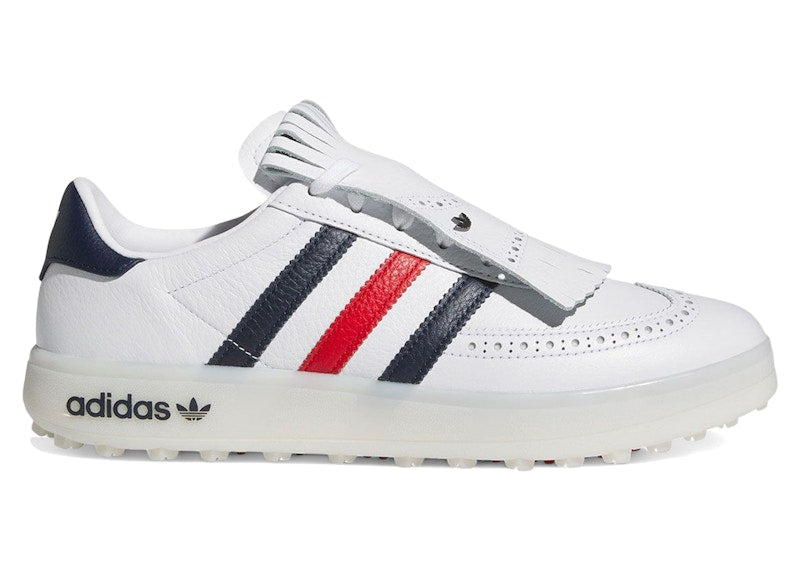 adidas Coursecup Spikeless Golf White Night Indigo Better Scarlet