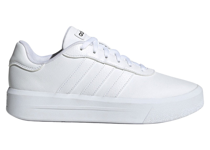 adidas Court Platform Cloud White Core Black (Women's)