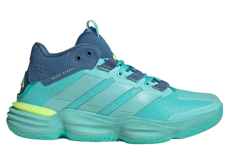 adidas Court Stabil Indoor Flash Aqua Dusky Ink (Women's)