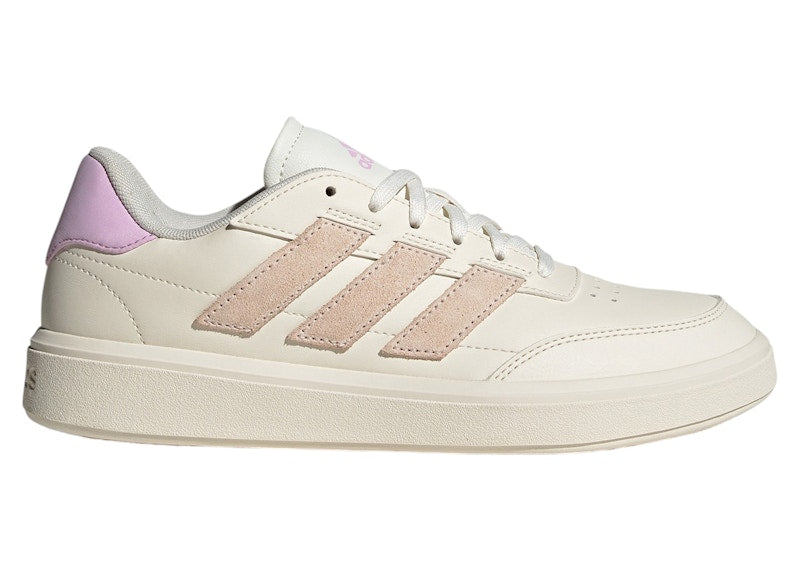 adidas Courtblock Chalk White Wonder Quartz Bliss Lilac (Women's)