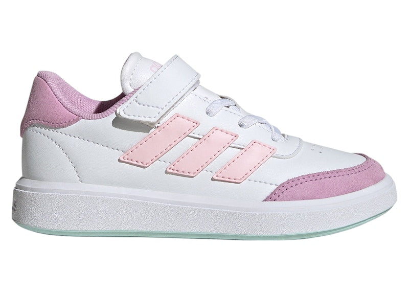adidas Courtblock Cloud White Clear Pink Bliss Lilac (PS)
