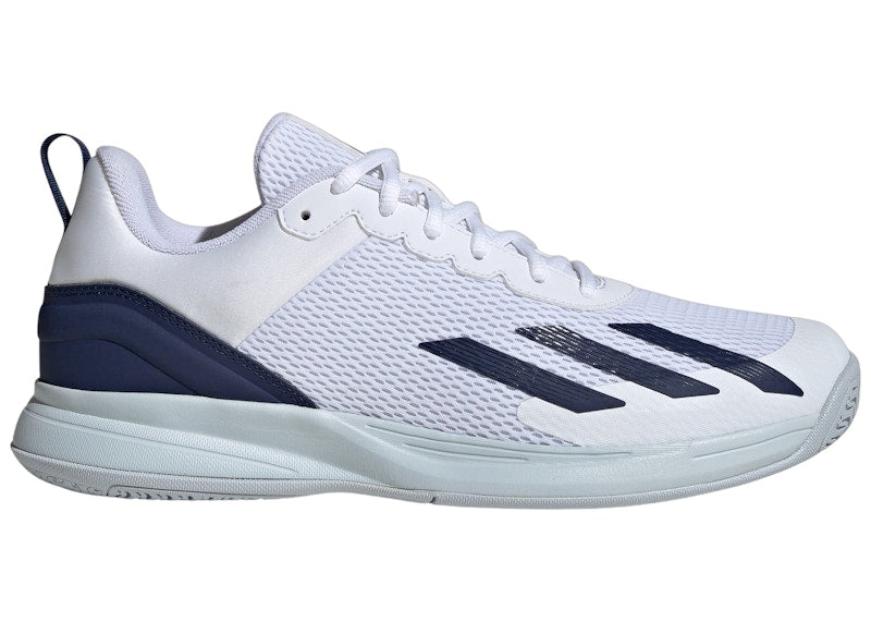 adidas Courtflash Speed Cloud White Dark Blue Halo Blue