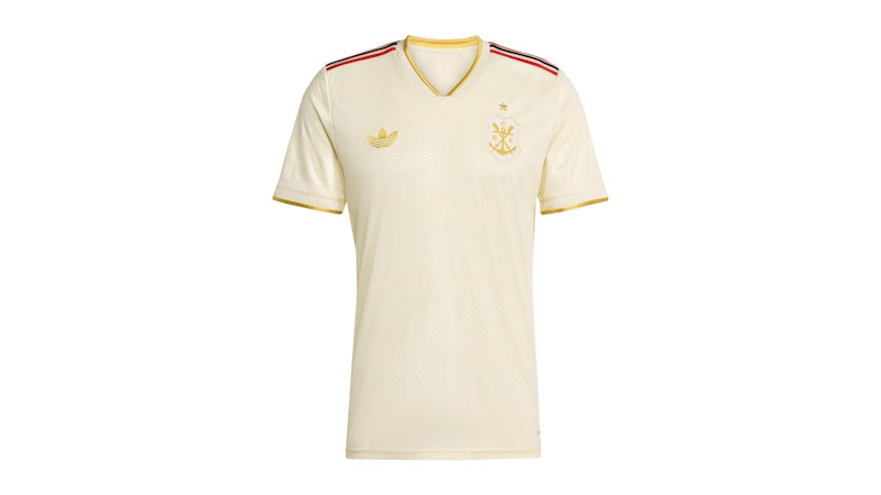 adidas Cr Flamengo 25 Third Jersey Cream White