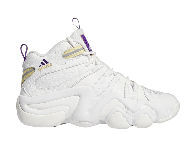 adidas Crazy 8 Core White Off White Collegiate Purple