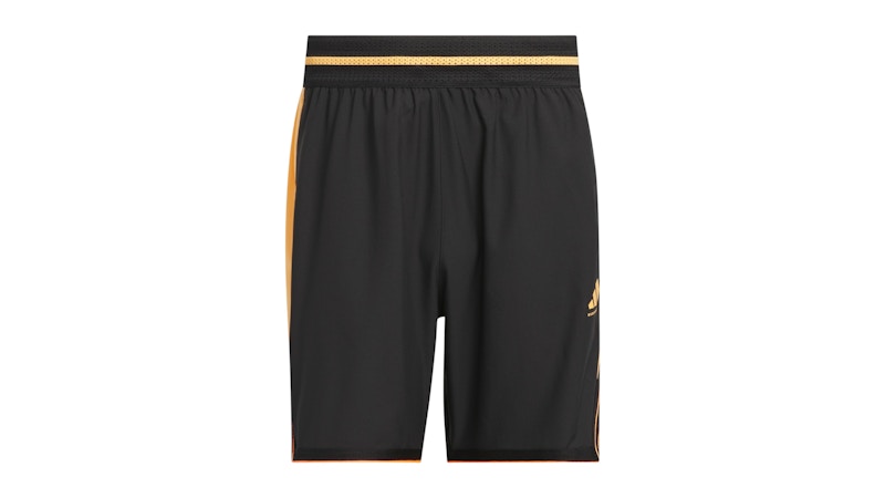 adidas Crazy Lite Shorts Black Hazy Orange