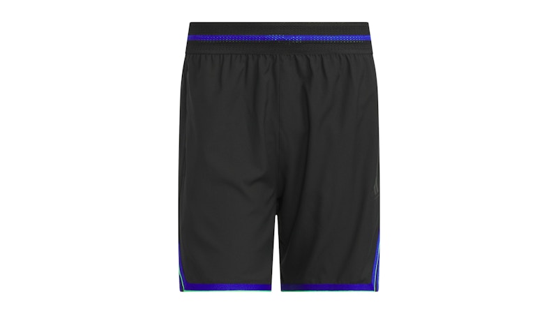 adidas Crazy Lite Shorts Black/Lucid Blue/Screaming Green
