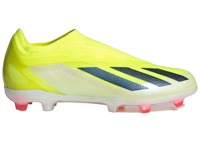 adidas Crazyfast Elite Laceless FG Team Solar Yellow Core Black Cloud White (GS)