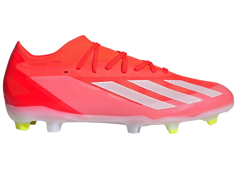 adidas Crazyfast Pro FG Solar Red Cloud White Team Solar Yellow