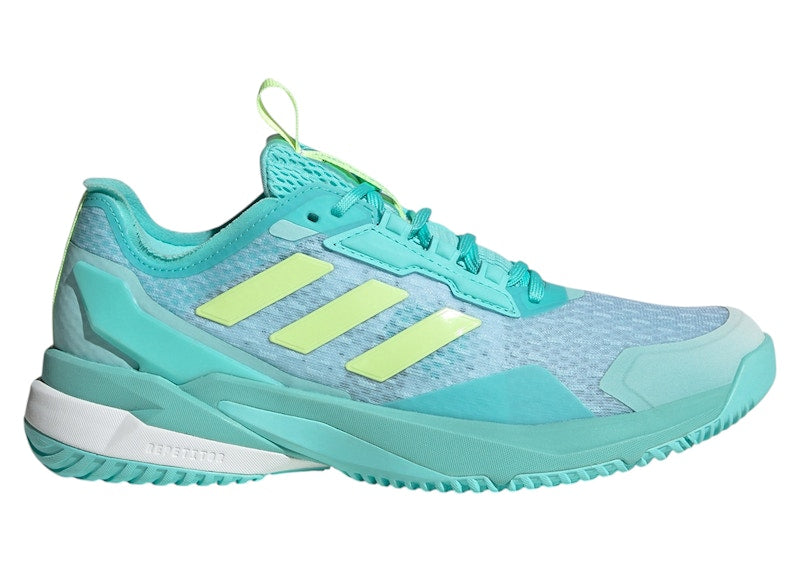adidas Crazyflight 6 Indoor Flash Aqua Hi-Res Yellow (Women's)