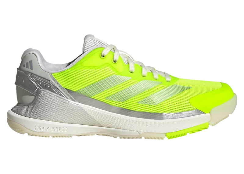 adidas Crazyquick Lightstrike Padel Lucid Lemon Silver Metallic Wonder Silver (Women's)