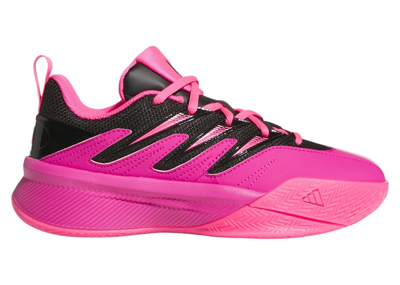 adidas Dame Certified 3 Lucid Fuchsia Core Black Lucid Pink (GS)