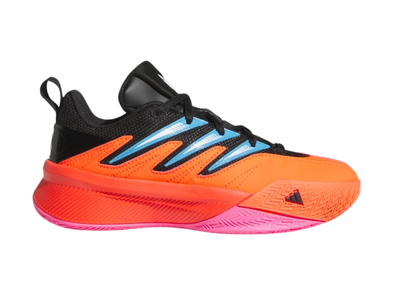 adidas Dame Certified 3 Solar Red Core Black Cloud White (GS)