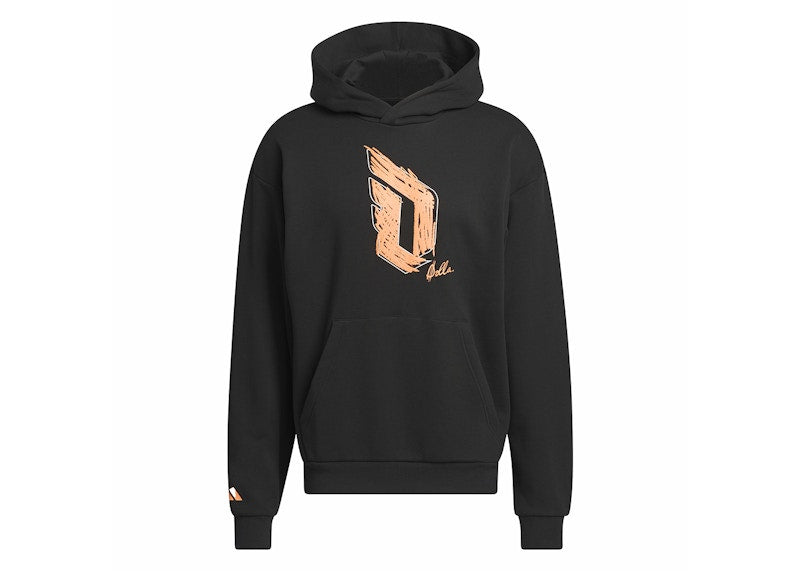 adidas Dame Graphic Hoodie Black
