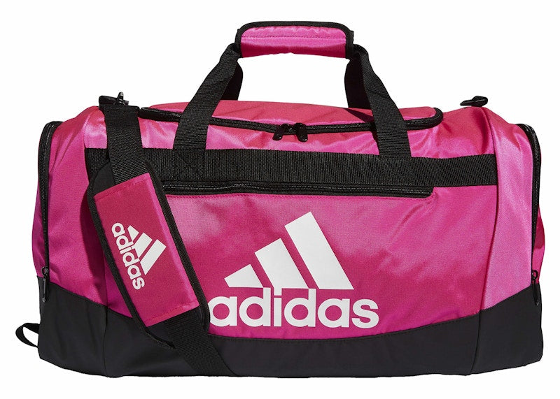 adidas Defender Medium Duffel Bag Bright Pink
