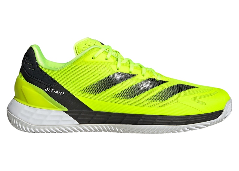 adidas Defiant Speed 2 Clay Lucid Lemon Core Black Cloud White
