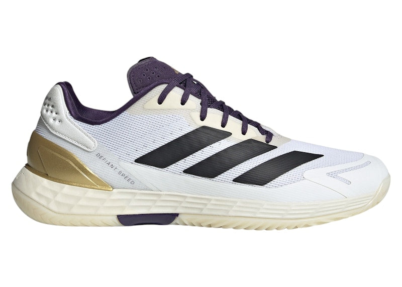 adidas Defiant Speed 2 Cloud White Core Black Aurora Plum
