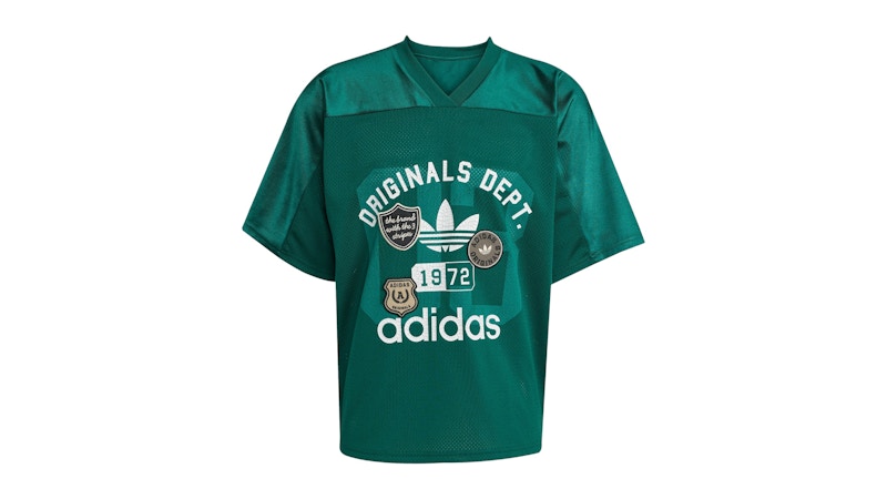 adidas Dept. Graphic Mesh Jersey Collegiate Green