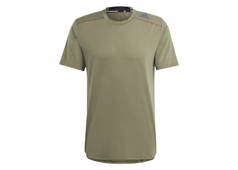adidas Designed for Training Tee Olive Strata