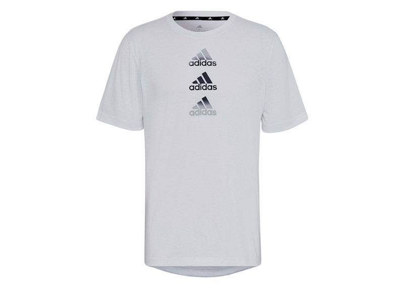 adidas Designed to Move Logo Tee White