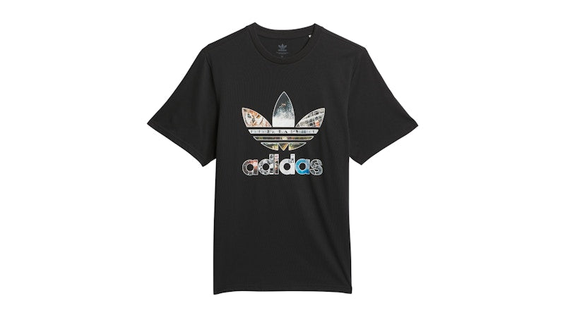 adidas Dill Trefoil Photo T-Shirt Black