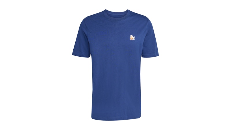 adidas Dog Hoop Patch Graphic Tee Dark Blue