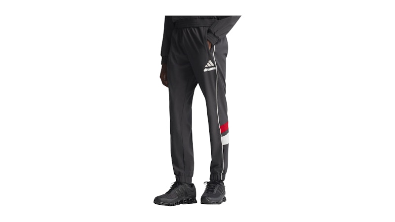 adidas Drama Call Tracksuit Pants Manchester United Black