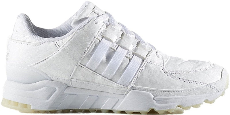 adidas EQT Running Support 93 Triple White Tumbled Leather