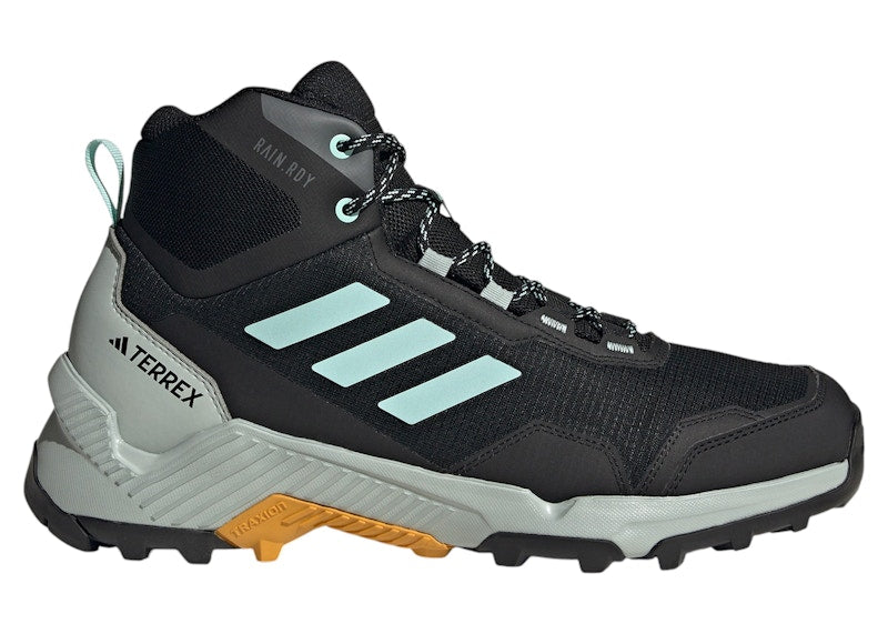 adidas Eastrail 2.0 Mid Rain.RDY Core Black Semi Flash Aqua Preloved Yellow (Women's)