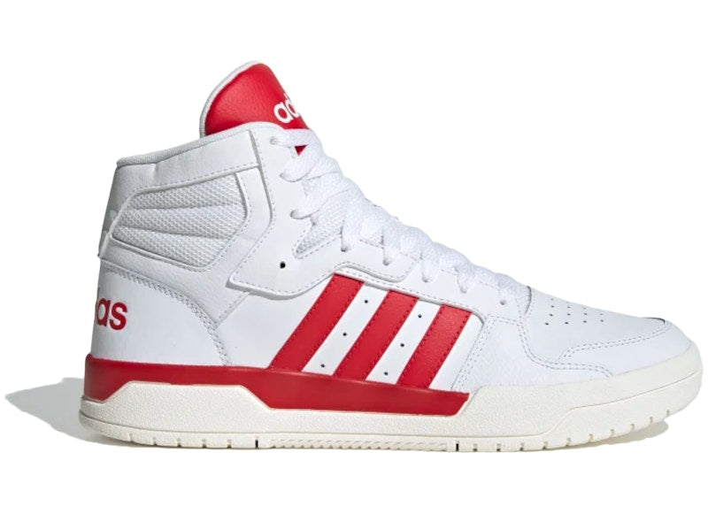 adidas Entrap Mid Cloud White, Scarlet