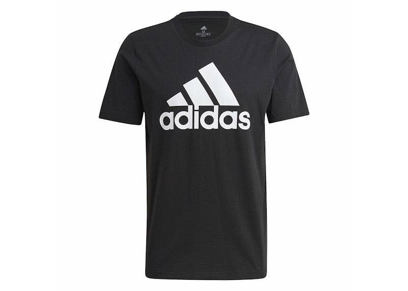 adidas Essentials Big Logo Tee Black/White