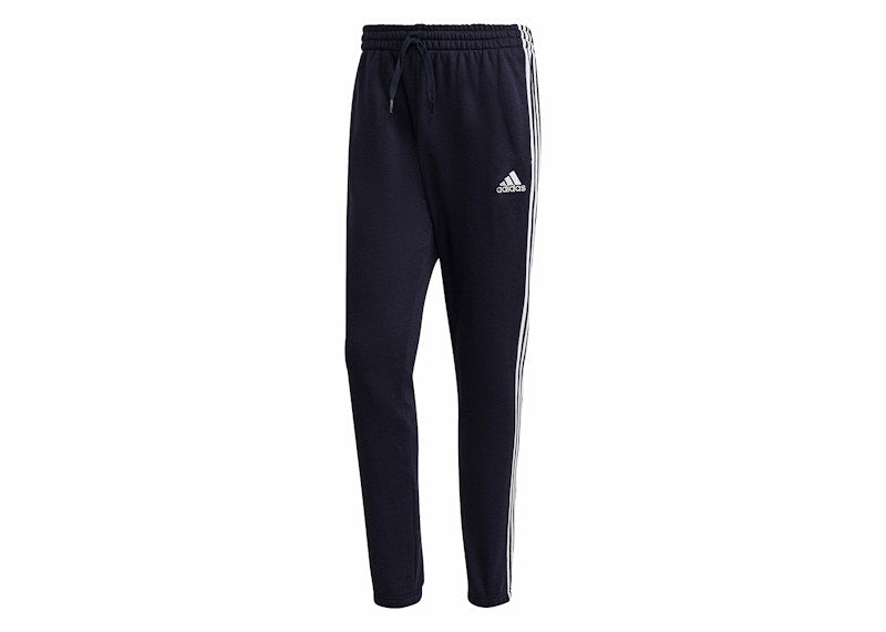 adidas Essentials Fleece Tapered Elastic Cuff 3-Stripes Pants Legend Ink