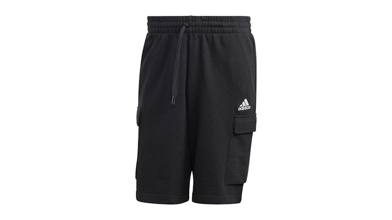 adidas Essentials French Terry Cargo Shorts Black