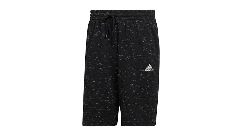 adidas Essentials French Terry Melange Shorts Black Melange