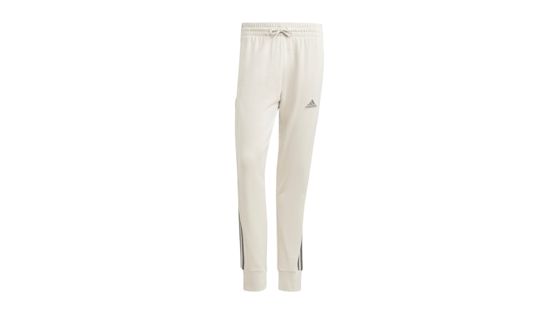 adidas Essentials French Terry Tapered Cuff 3-Stripes Pant Alumina