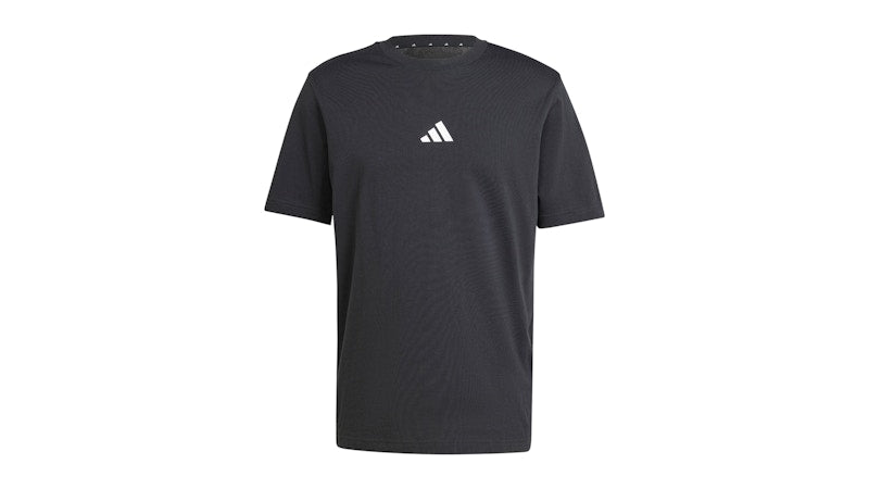 adidas Essentials Small Logo Single Jersey T-Shirt Black/White